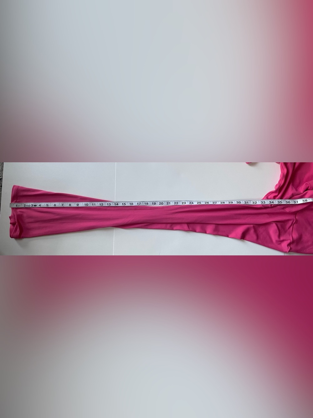 aerie Offline Hot Pink Set Flared Leggings and Cropped Top - Picture 5 of 10